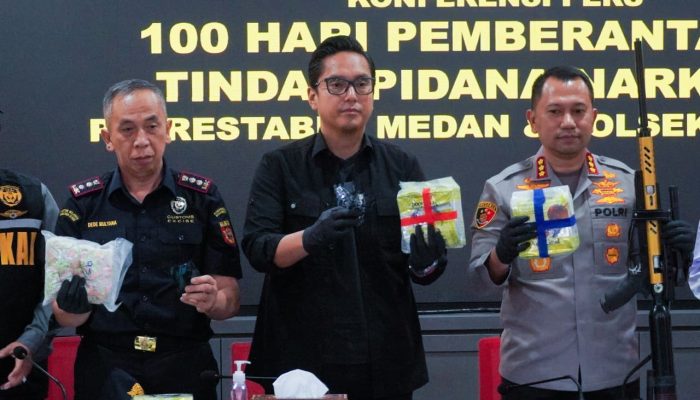 Wali Kota Medan Apresiasi Kinerja Polrestabes, 526 Kasus Narkoba Diungkap dalam 100 Hari