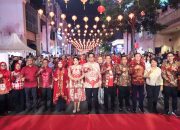 Lampion dan Barongsai Semarakkan Imlek di Jantung Kota Medan