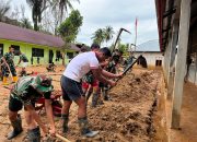 Satgas Gulbencal Laksanakan Pembersihan Ulang SDN 158506 Tukka Akibat Banjir Susulan