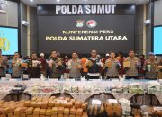 Polda Sumut Ungkap 923 Kasus Narkoba, 1.118 Tersangka Diamankan