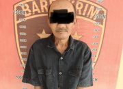 Polsek Perbaungan Tangkap Pria Lansia Edarkan Uang Palsu di Pasar Rakyat