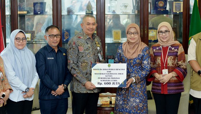 Pemprov Kaltim Kembali Salurkan Bantuan Bencana Rp600 Juta ke Sumut