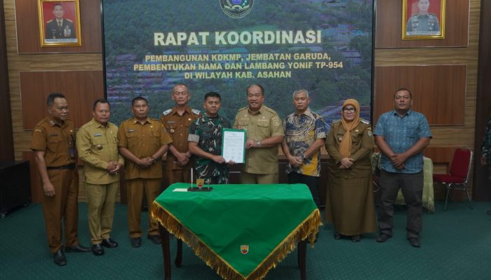 Pemkab Asahan Dukung Pembentukan Yonif TP-954 Naga Berkisar