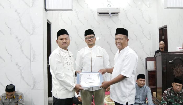 Wali Kota Mahyaruddin Salim Pimpin Safari Ramadan di Masjid Taqwa Kelurahan Pahang