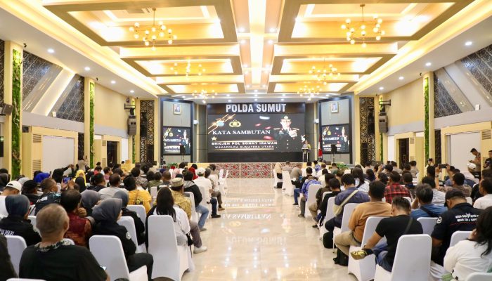 Silaturahmi Kapolda Sumut dengan Media Jelang Idul Fitri