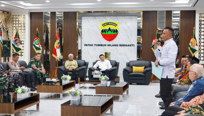 Menko Polkam RI  Jenderal TNI (Purn) Djamari Chaniago Kunker ke Makodam I/BB