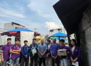 BEM SI Kerakyatan Sumut Salurkan Sembako untuk Korban Banjir di Tanjung Gusta