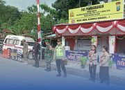 Brimob Sumut Siaga Penuh Amankan Arus Lebaran, Tiga Pos Strategis Dipastikan Kondusif