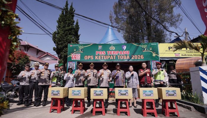 Kapolda Sumut Tinjau Operasi Ketupat Toba 2026 di Berastagi, Pastikan Pengamanan Arus Balik Maksimal