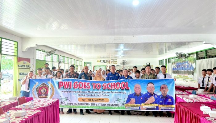 PWI Serdang Bedagai Edukasi Pelajar di SMPN 1 Sei Rampah, Gaungkan Bahaya Judi Online