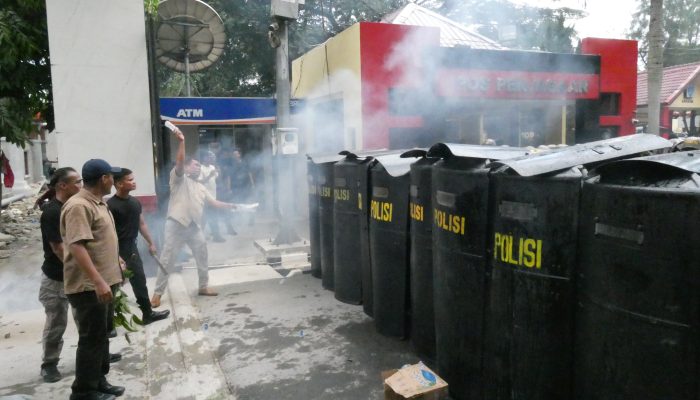 Polda Sumut Gelar Simulasi Sispam Mako, Perkuat Kesiapsiagaan Personel