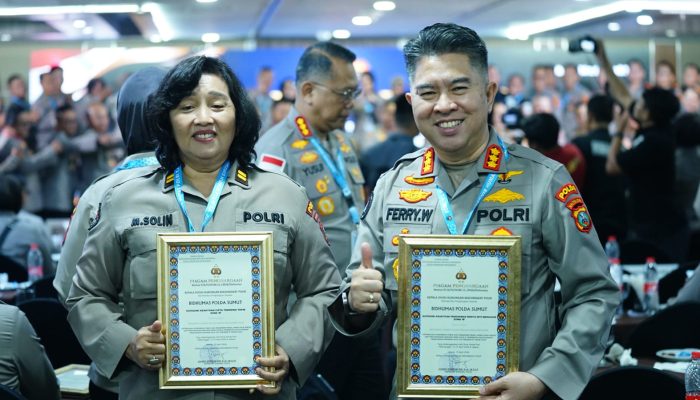 Humas Polda Sumut Raih Dua Penghargaan Nasional, Kombes Ferry Walintukan: Hasil Kerja Tim