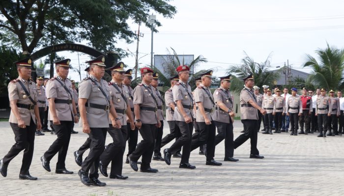Kapolres Sergai Pimpin Sertijab Sejumlah PJU, Rotasi Strategis Perkuat Kinerja Polri