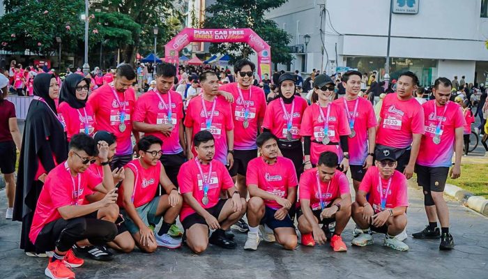 Kadispora Medan Lepas Smartfren Fun Run 2026, Dorong Gaya Hidup Sehat dan UMKM Lokal