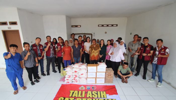 Satreskrim Polres Sergai Anjangsana ke Rumah Singgah ODGJ, Wujud Kepedulian Sosial Polri