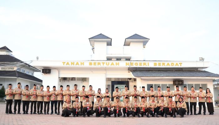 Bupati dan Wabup Sergai Resmi Dilantik sebagai Kamabicab dan Kakwarcab Pramuka