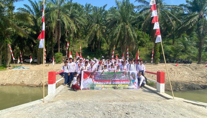 Kodim 0204/DS Rampungkan Jembatan ARMCO di Dusun I Korajim, Mobilitas Warga Makin Lancar