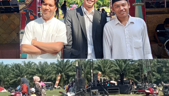 Halal Bihalal Vespa Sumut di Stadion Ramlan Yatim, NGACA Tebing Tinggi: Momentum Persatuan dalam Keberagaman