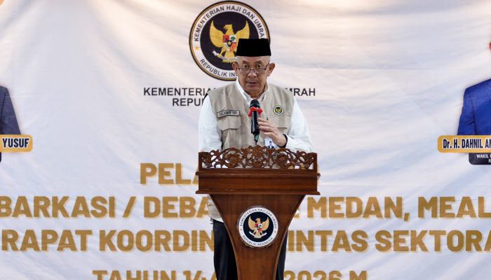 Menteri Haji dan Umrah Lantik Pj Sekdaprov Sumut sebagai Koordinator PPIH Embarkasi Medan