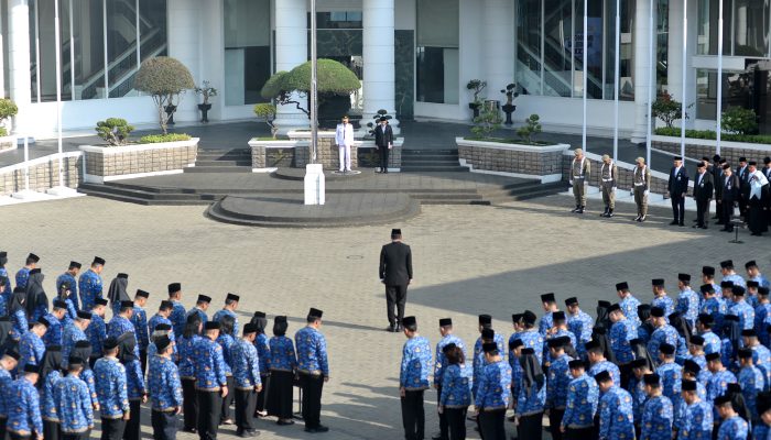 Wagub Sumut Pimpin Upacara Hari Otonomi Daerah ke-30, Tekankan Sinergi Pusat-Daerah