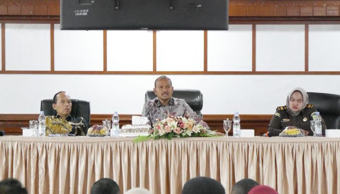 Wali Kota Tanjungbalai Mahyaruddin Salim Buka Sosialisasi dan Rakor Pengelolaan Lingkungan Hidup, Perizinan dan Ketenagakerjaan