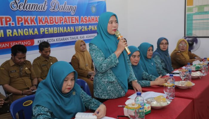Ketua TP PKK Asahan Pantau Kesiapan Kelurahan Sentang Menuju Lomba UP2K PKK Sumut