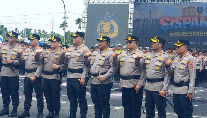 Apel Akbar di Mapolda Sumut, Kapolres Tanjung Balai Dorong Sinergi Lintas Sektor