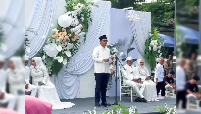 Nikah di CFD, Wali Kota Medan Tekankan Pentingnya Pencatatan Pernikahan