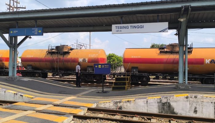 Percepat Distribusi ke Pelabuhan, KAI Sumut Angkut 9.855 Ton CPO di April 2026
