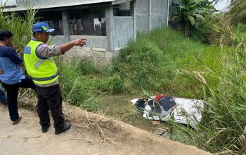 Mobil Terjun ke Sungai di Sergai, Dua Penumpang Tewas