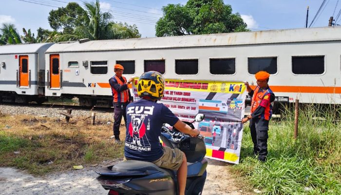 Demi Keselamatan Bersama, KAI Divre I Sumut Prioritaskan Penataan Perlintasan Sebidang