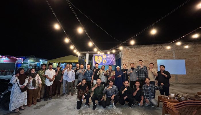 NGOPI Bahas Masa Depan Desa Tanjung Gusta, Warga Diajak Tolak Politik Uang