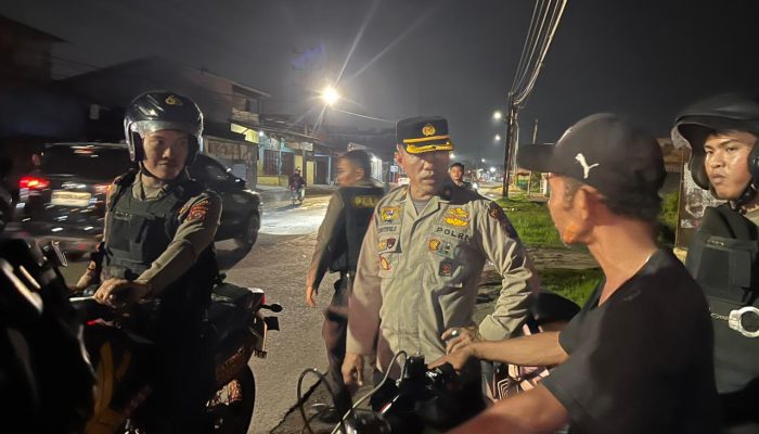 Patroli KRYD Belawan Sasar Premanisme dan Tawuran, Empat Pelaku Pungli Viral Ditangkap
