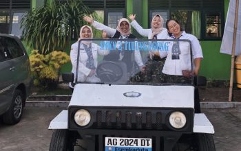 Mobil Listrik Rakitan Siswa SMKDuta Curi Perhatian di Peresmian Revitalisasi Sekolah