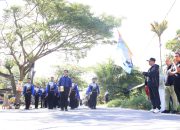 Pawai Drumband Meriahkan Festival Bumi Serampang Dua Belas di Perbaungan