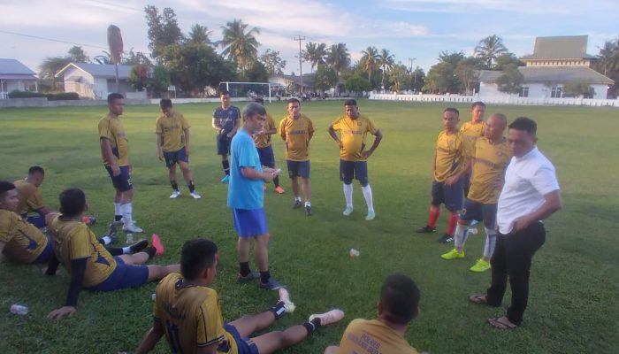 Polres Sergai FC Matangkan Tim Jelang Piala Kapolda Sumut