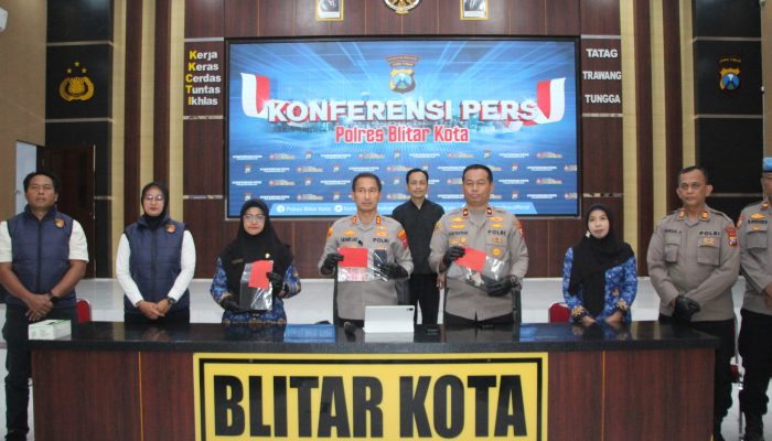 Polres Blitar Kota Bongkar Dugaan TPPO Anak di Bawah Umur, Lima Tersangka Diamankan