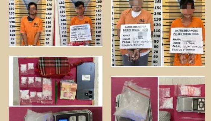 MTPI, GEMAN dan PPP-AD Apresiasi Gebrakan Satresnarkoba Polres Tebing Tinggi:Jangan Ada Main Mata dengan Narkoba