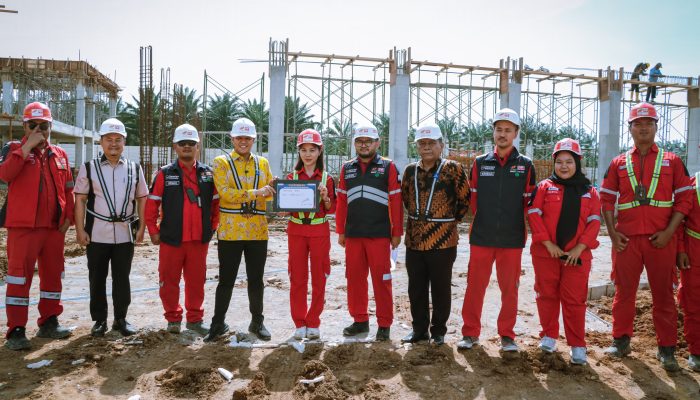 Wabup Serdang Bedagai Tinjau Pembangunan Sekolah Rakyat, Progres Lampaui Target