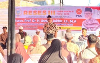 Catatan Penting Reses III Tahun Sidang II Tahun 2025–2026, Assoc. Prof. Dr. H. Usman Jakfar, Lc., M.A Serap Beragam Aspirasi Masyarakat di Dapil Sumut II Kota Medan