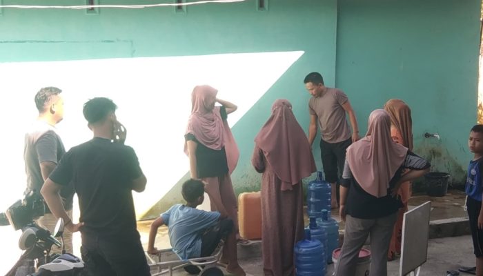 Saat Sumut Dilanda Pemadaman Listrik, Relawan PKS Sergai Bergerak Pastikan Warga Tetap Dapat Air Bersih