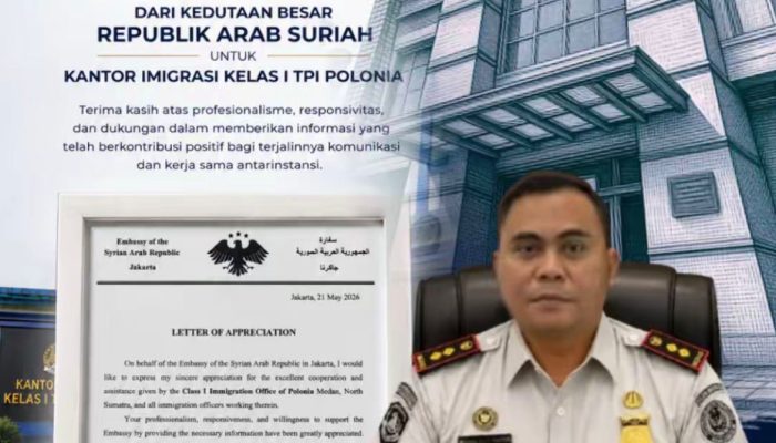 Imigrasi Polonia Terima Apresiasi dari Kedutaan Besar Suriah