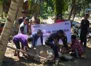 Wujud Kepedulian Pasca-Banjir, KAI Divre I Sumut Salurkan Hewan Kurban ke Aceh Tamiang
