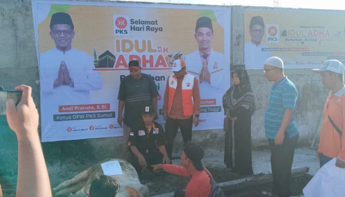 Keberkahan Idul Adha 1447 H, PKS Tebing Tinggi Komitmen Terus Melayani Umat