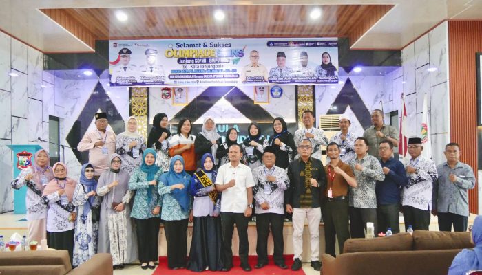 Wali Kota Tanjungbalai Resmi Buka OSN SD/MI dan SMP/MTs Tahun 2026
