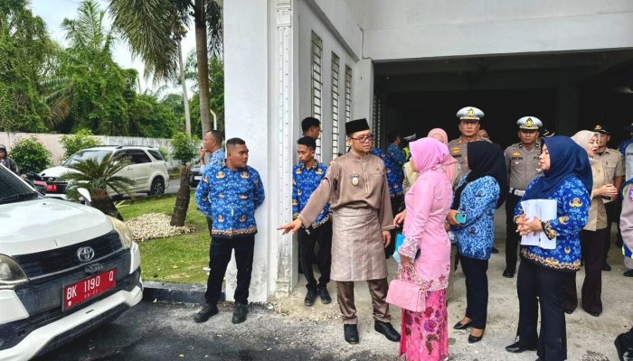 Optimalkan Penerimaan Pajak Daerah, Wakil Wali Kota Tanjungbalai Sidak dan Cek Kepatuhan Pajak Kendaraan Dinas
