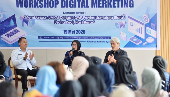 Dorong UMKM Naik Kelas, DWP Sumut Ajak Perempuan Melek Digital