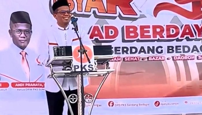 Ketua DPW PKS Sumut Hadiri Milad ke-24 PKS Sergai, Tegaskan Kesiapan PKS Memimpin dan Wujudkan Kedaulatan Ekonomi