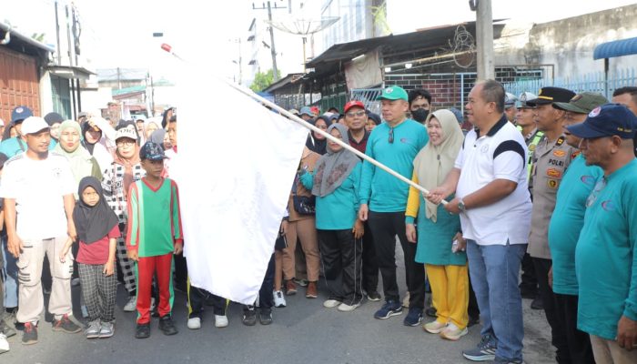 Ratusan Warga Meriahkan Jalan Santai KSBSI Asahan