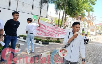 PMP Kepung DPRD, Pertanyakan Dugaan Manipulasi Izin dan Pengawasan Instansi Terkait. (Ilham)